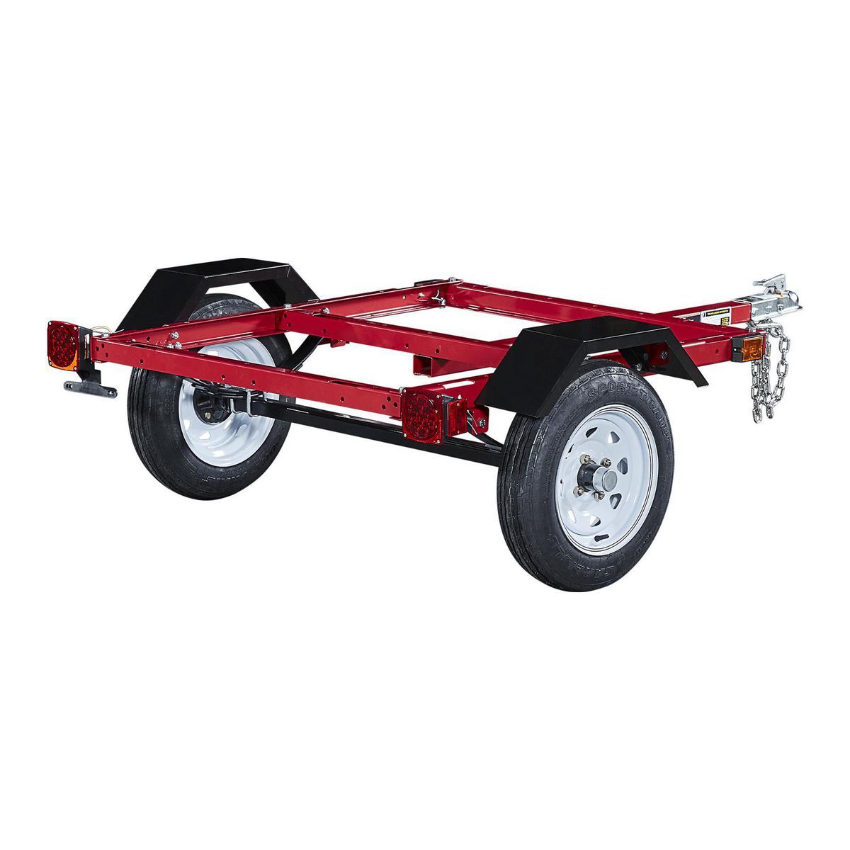 HAUL-MASTER 1090 lb. Capacity 3 ft. 4 in. x 4 ft. Utility Trailer
