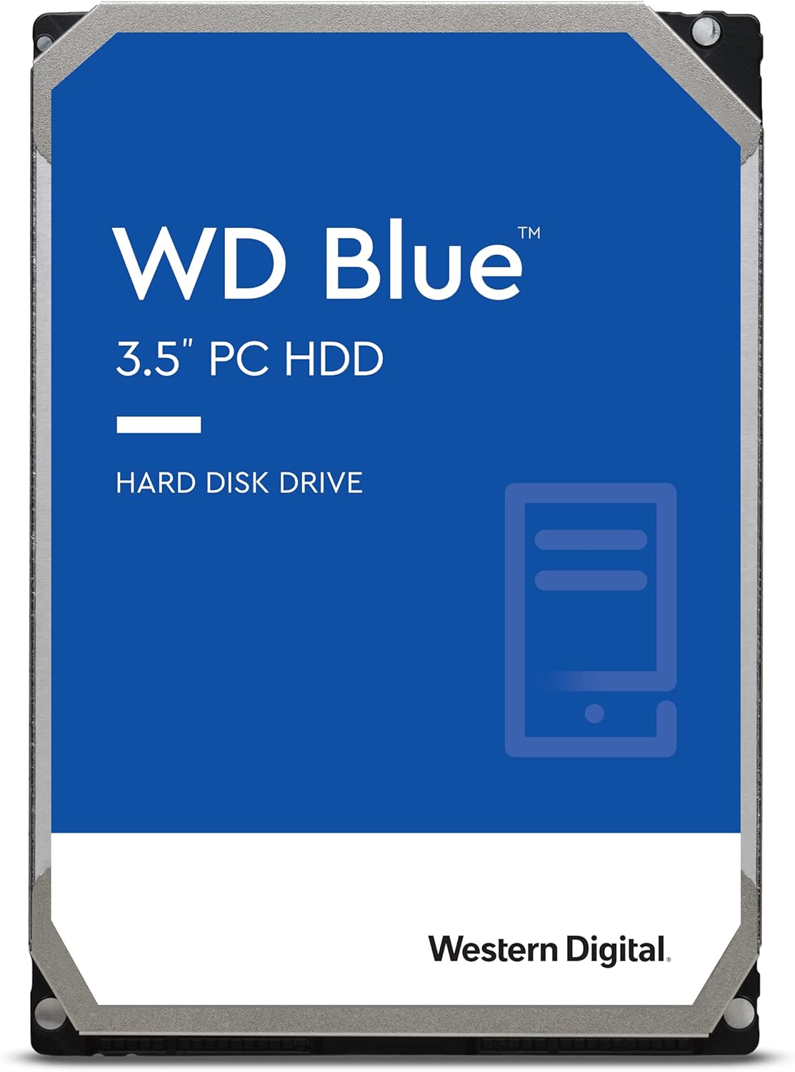 Western Digital 4TB WD Blue PC Hard Drive HDD - 5400 RPM, SATA 6 Gb/s, 64 MB Cache, 3.5 - WD40EZRZ