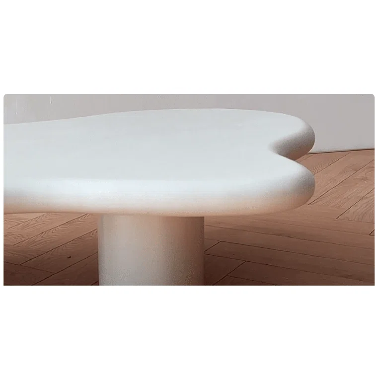 Jurita 4 Legs Wood Cloud Coffee Table - Radiant Selections