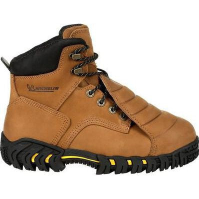Michelin Men’s Pilot Sledge Toe Metatarsal Work Boot -Brown- XPX781