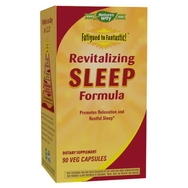 Natures Way Fatigued to Fantastic! Revitalizing Sleep Formula 90c - Kansas Nuitrition - HNZSDS