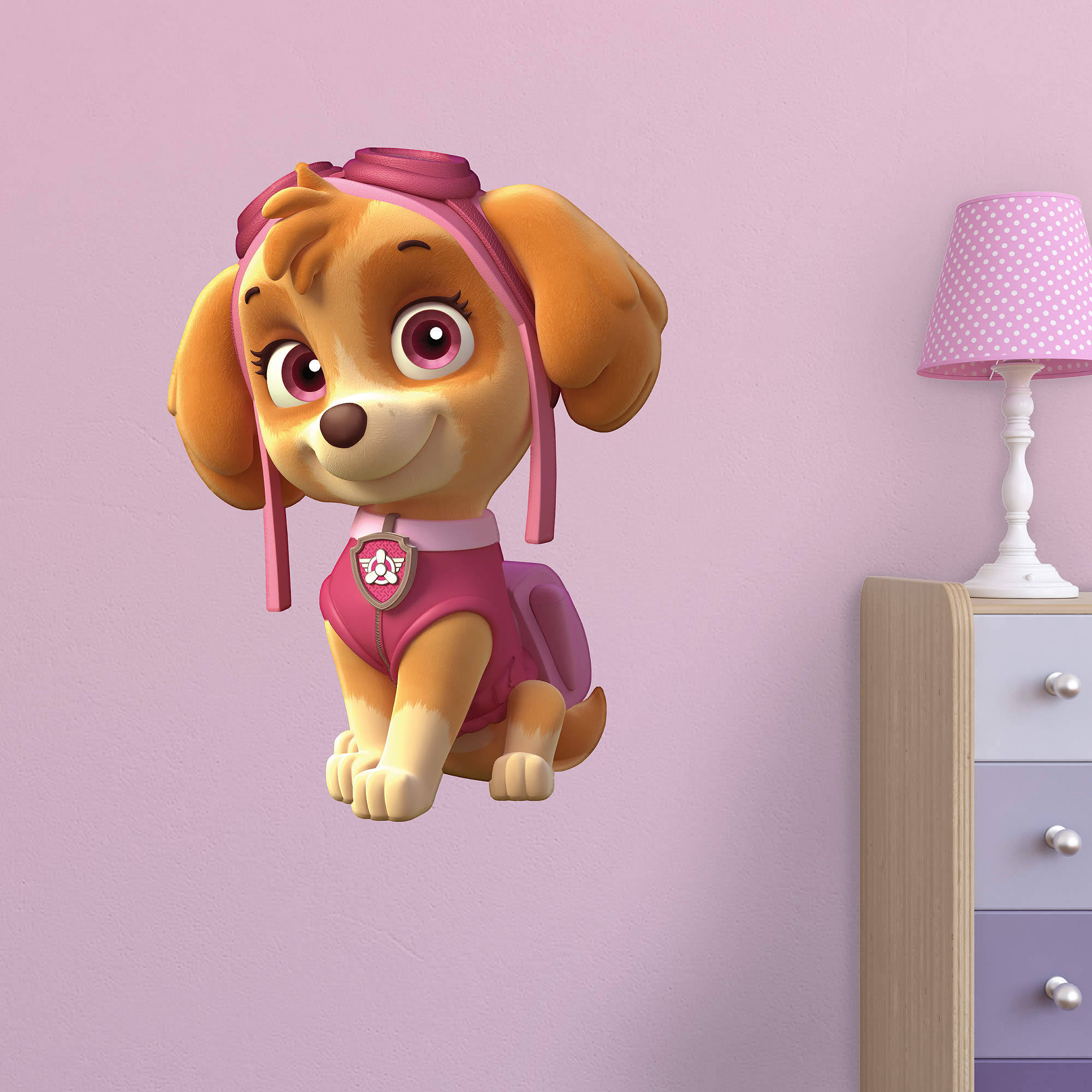 Fathead Paw Patrol Skye Junior Wall Decal