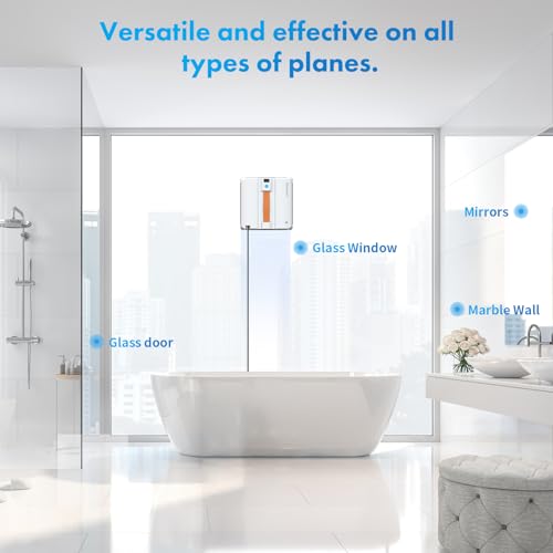 Mamibot W120-DP Window Cleaning Robot, Smart Cleaning with 4 Spray Nozzles, with 10 Cleaning Modes, 3200Pa Suction Power, Edge Detection Technology
