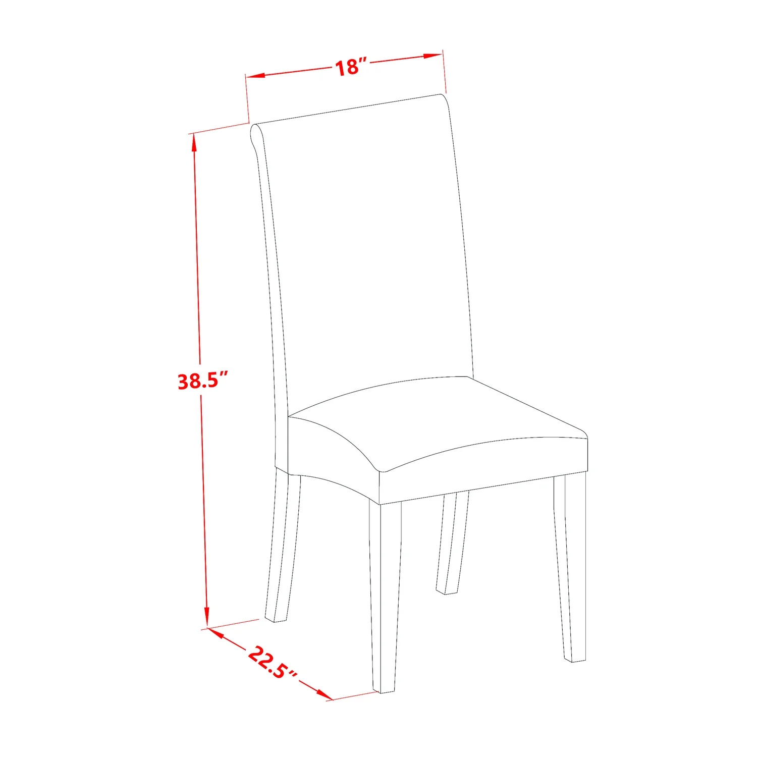 HomeStock Modern Motifs 5Pc Dinette Sets For Small Spaces Contains A Rectangle Table And 4-s Dining Room Chairs With Cream Color Fabric