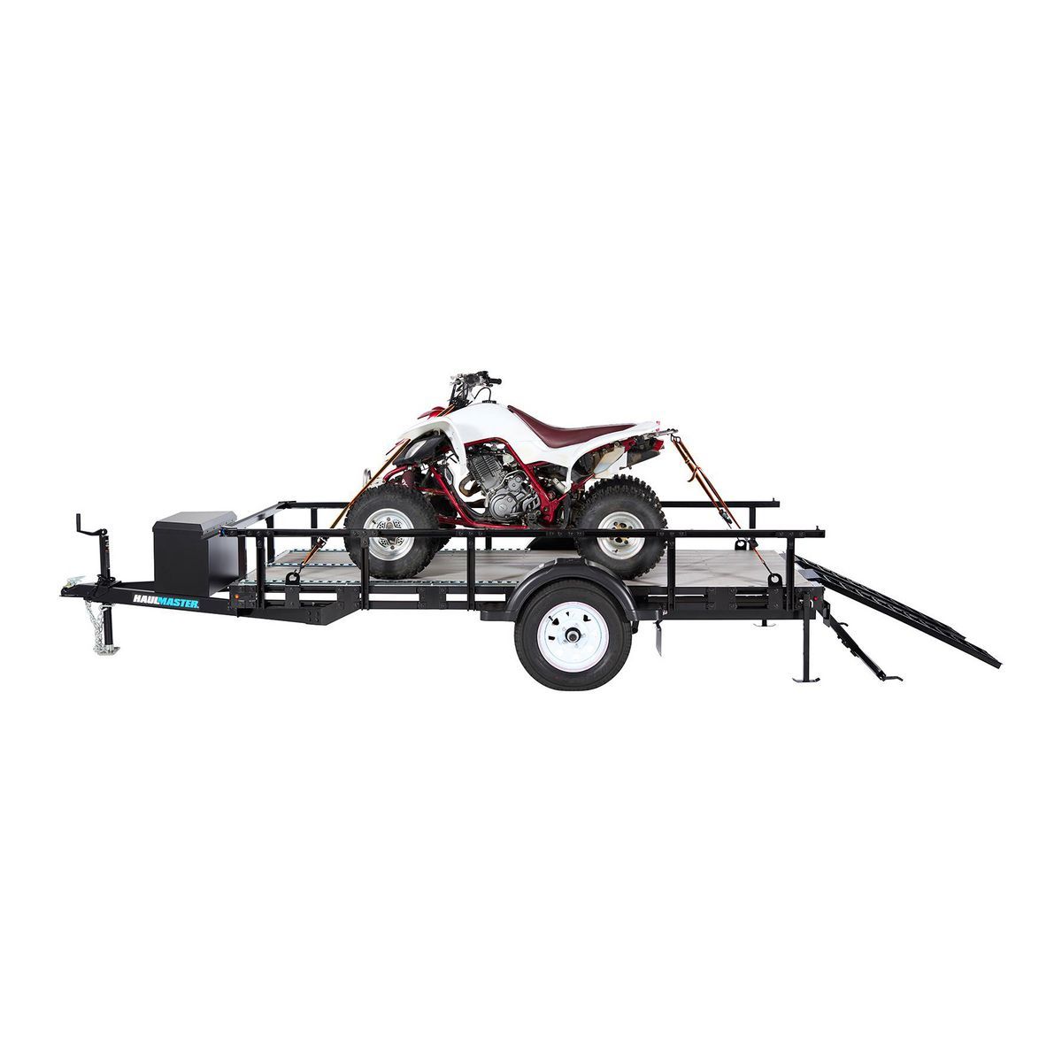 HAUL-MASTER 2000 lb. Capacity, 14 in. x 46-1/2 in. Steel Trailer Ramps