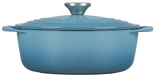 Le Creuset Enameled Cast Iron Shallow Round Oven, 2.75 Qt., Cerise