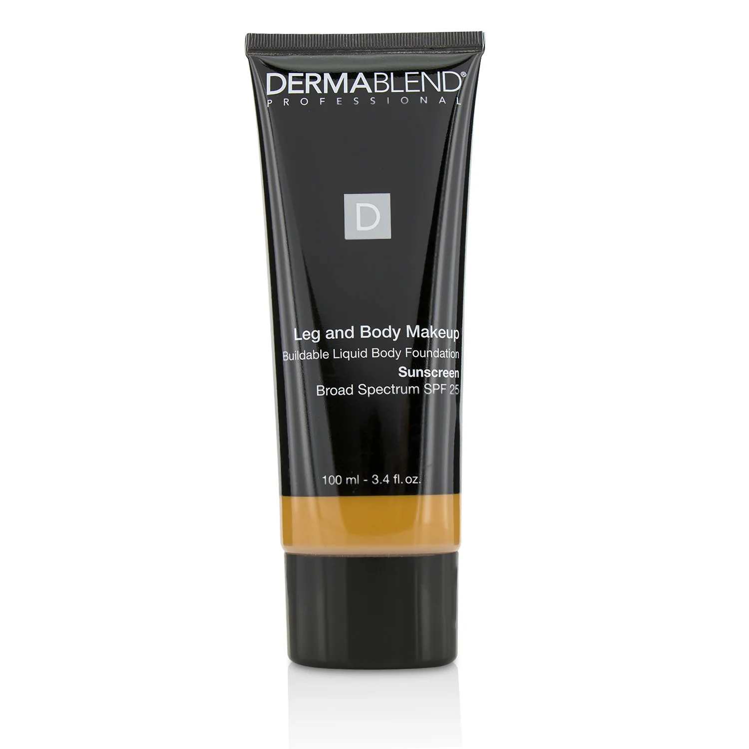 Dermablend Leg and Body Make Up Buildable Liquid Body Foundation Sunscreen Broad Spectrum SPF 25 - #Light Beige 35C 100ml/3.4oz