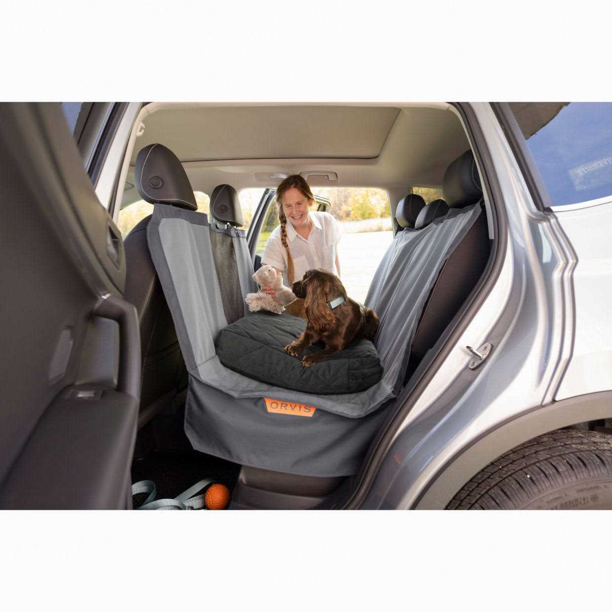 Orvis Memory Foam Couch Dog Bed Slate - Pet Supplies online store