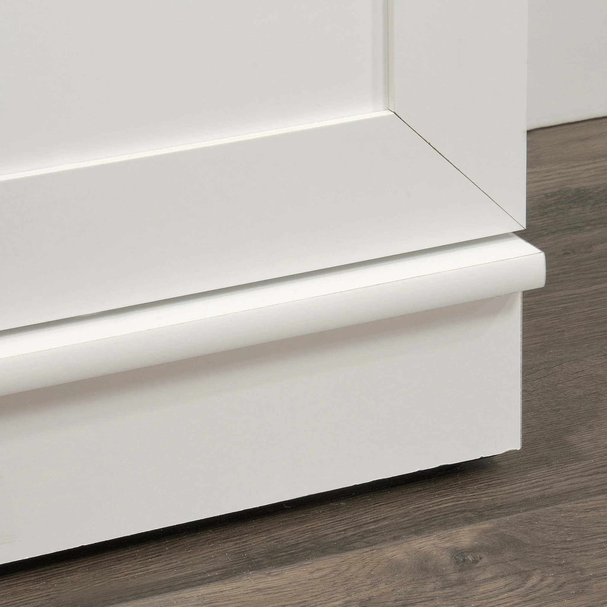 Sauder HomePlus Storage Cabinet, Soft White Finish