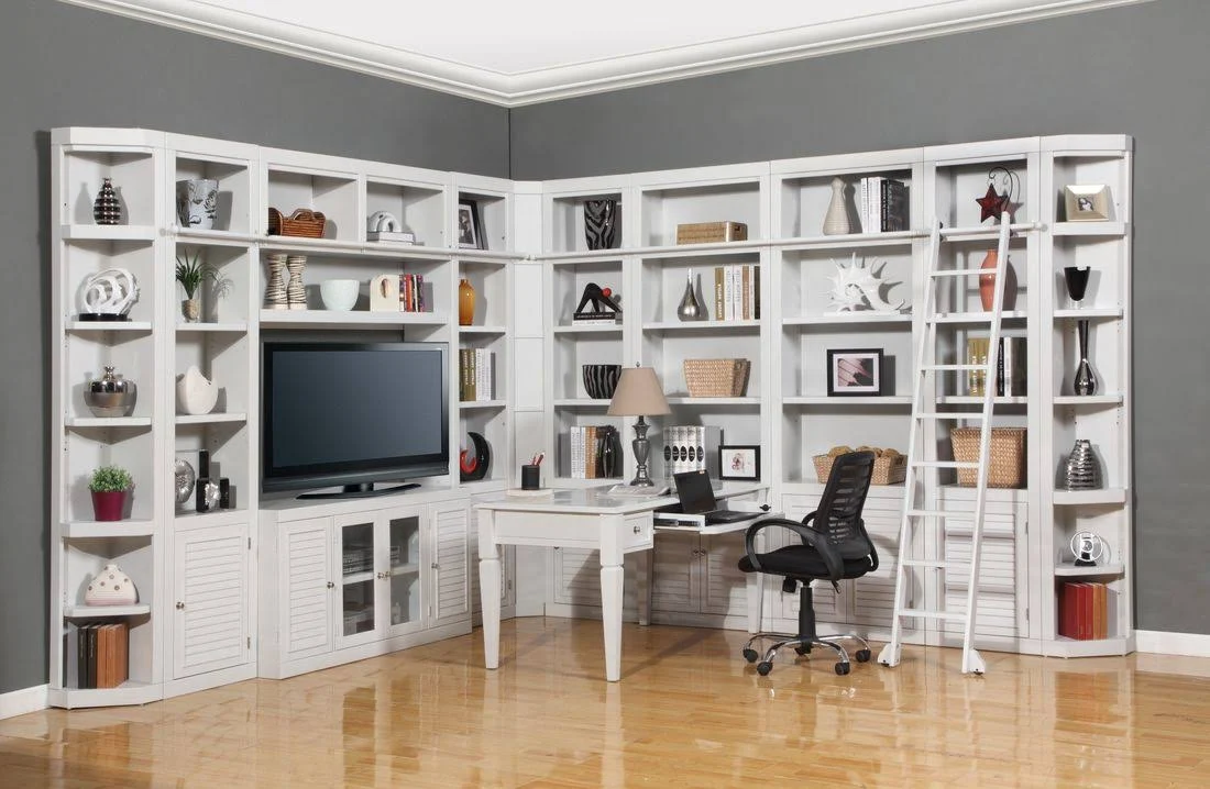 Parker House Boca Writing Desk - Cottage White