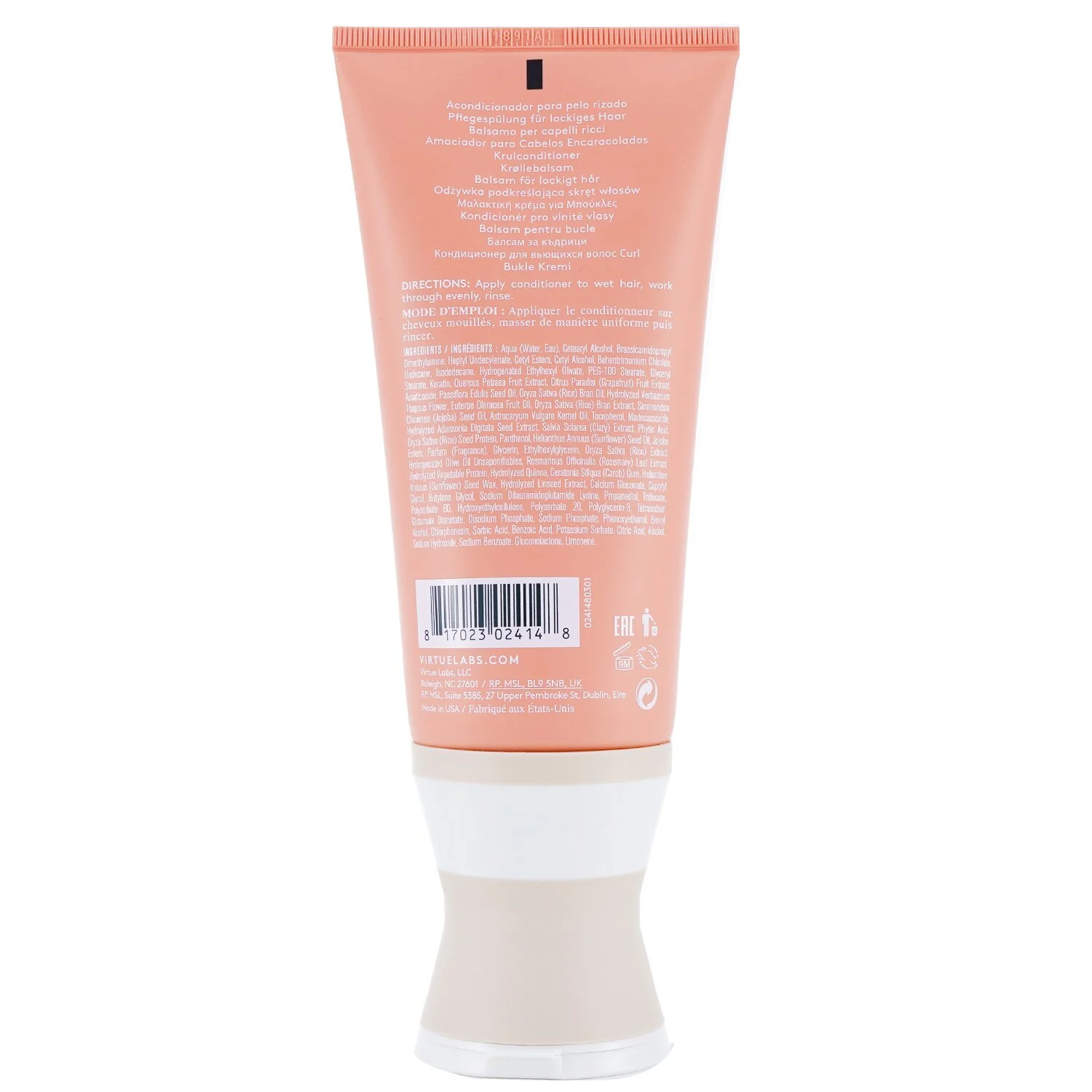 Virtue Curl Conditioner  200ml/6.7oz