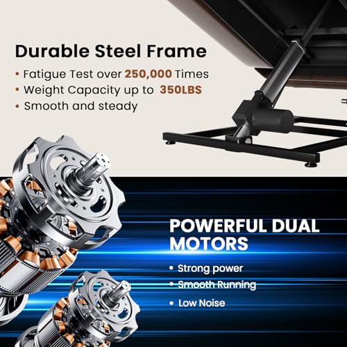 Large Dual Motor Power Lift Recliner Chair with Massage and Heat for Elderly People, Infinite Position,USB Ports and Remote Control