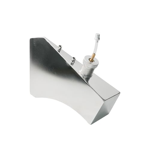 JMCHSTORE Stainless Steel Mini Bike Gas Fuel Tank for Montser Mega moto MMB80 105cc, for Coleman RB100 Realtree RT100