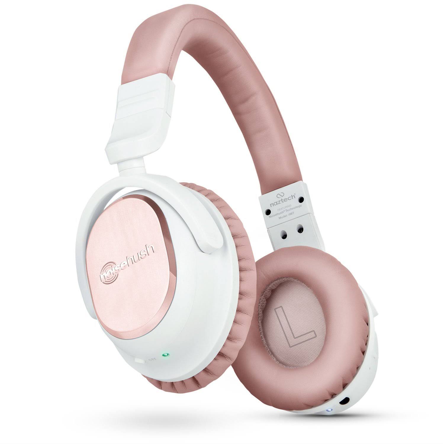 Naztech i9BT Over-Ear Active Noise Cancelling Wireless Headphones, aptX Bluetooth 4.1 Technology for