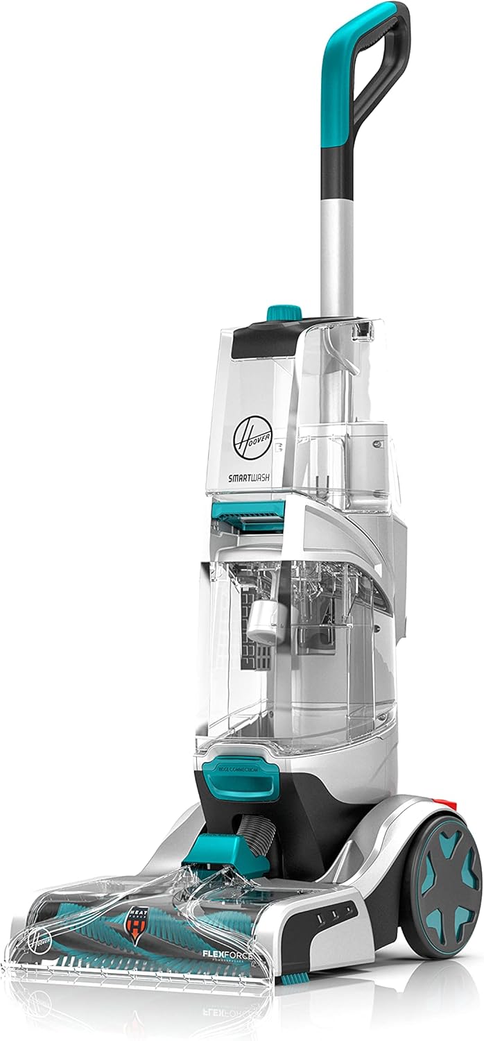 Hoover Smartwash Automatic Carpet Cleaner, FH52000, Turquoise