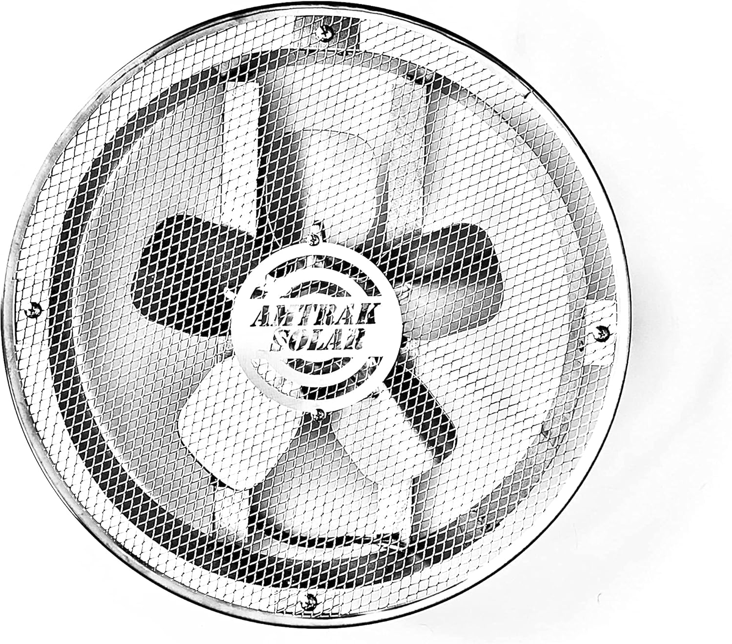 Amtrak Solar Powerful 70-Watt Galvanized Steel Solar Attic Fan Quietly Cools Your House Ventilates Your House