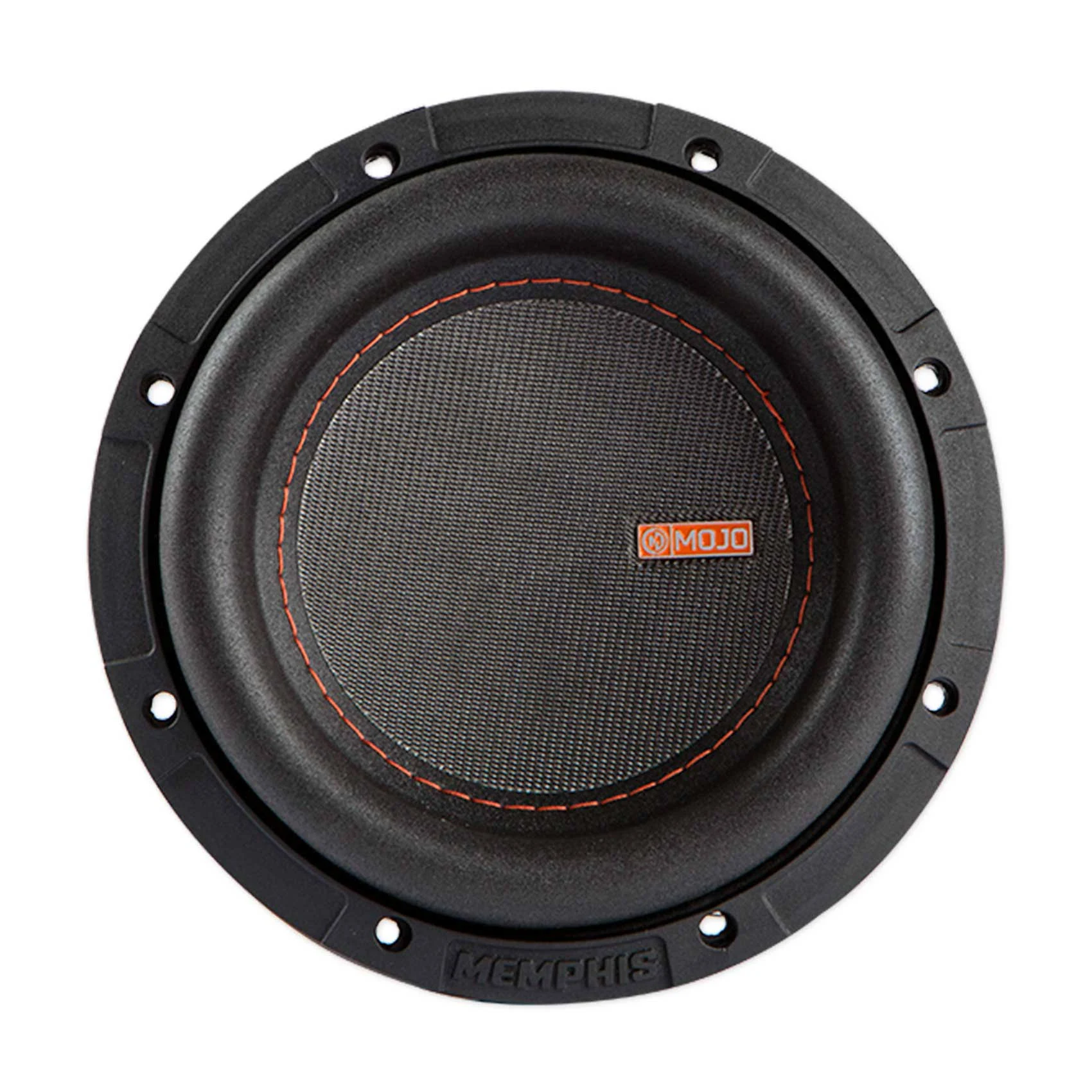 Memphis Car Audio - Mojo Mini 6.5 inch Dual-Voice-Coil 4-Ohm Subwoofer - Black