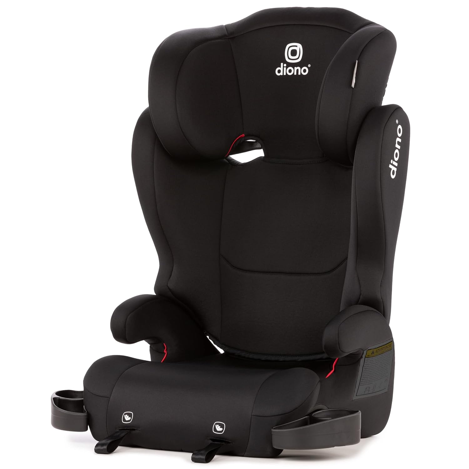 Diono Cambria 2 Latch, 2-in-1 Belt Positioning Booster Seat, High-Back to Backless Booster XL Space & Room to Grow, 8 Years 1 Booster Seat, Pink