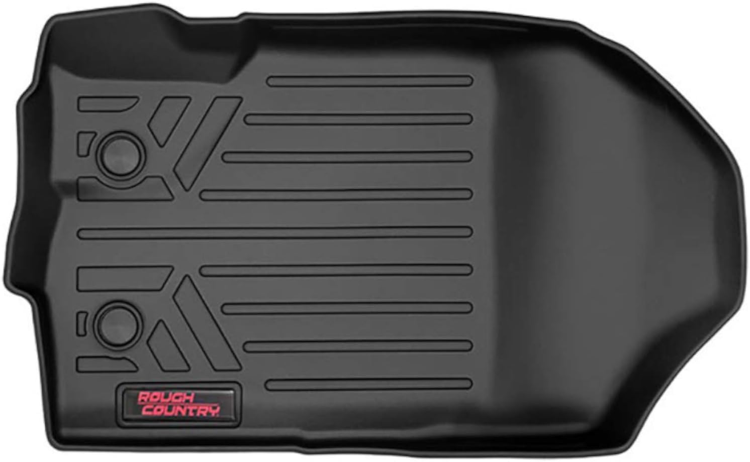 Rough Country Floor Liners (fits) 2012-2018 Ram Truck 1500 | Crew Cab/Mega Cab | Half Console | 1s/ 2nd Row | M-31313