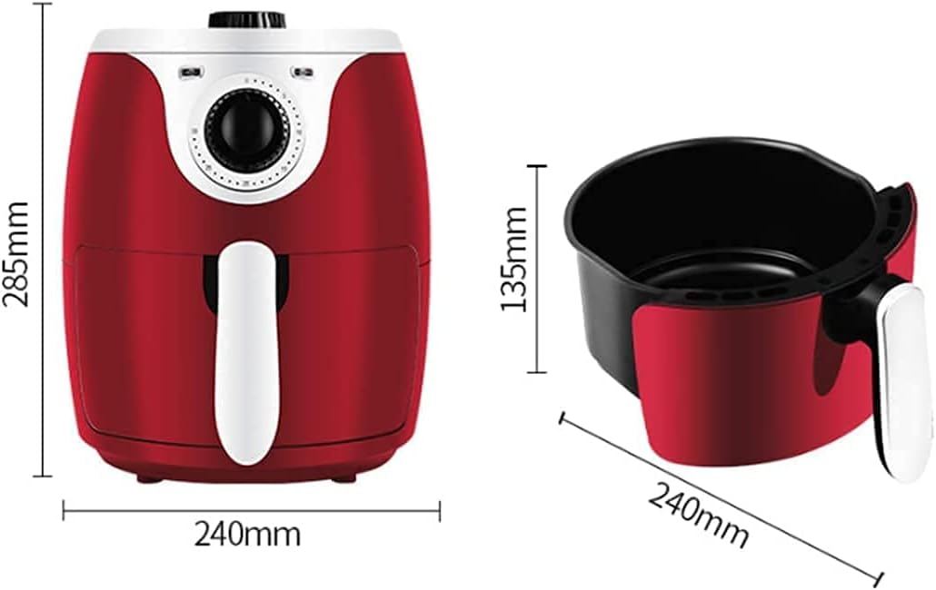 Air Fryer for Home Use 5L Air Fryer, 1000 W Air Fryer/No Fryer/with Temperature Control/Cooking, Baking hopeful charitable - Smart Home Appliances