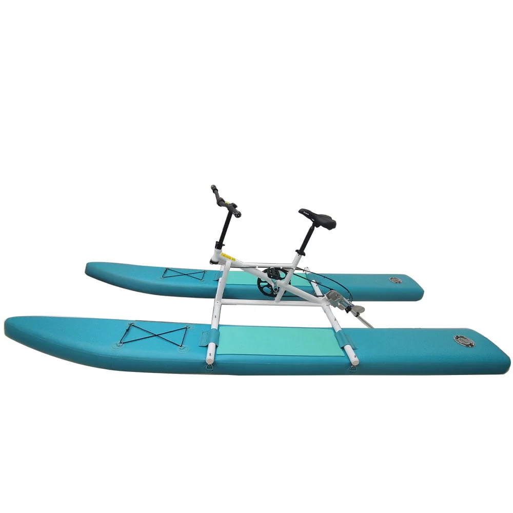 Techtongda Single Person Water Bike Cruise Sightseeing Pedal Recreational Boat