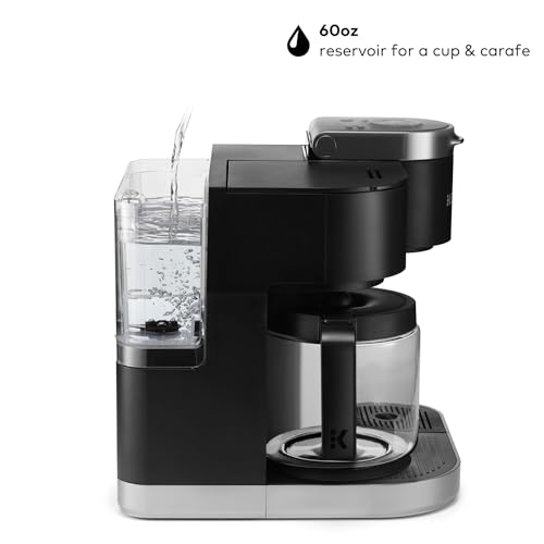 Keurig K-Duo Single Serve K-Cup Pod & Carafe Coffee Maker, with Multiple Brew Sizes, 60oz Removable Reservoir, Programmable Auto Brew Carafe, (Gen 1)