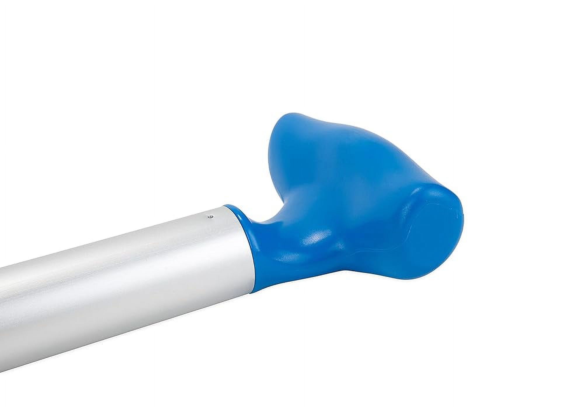 Synthetic Boat Paddle, Blue - Features A Grip For Full Palm Support And More Natural (50451)