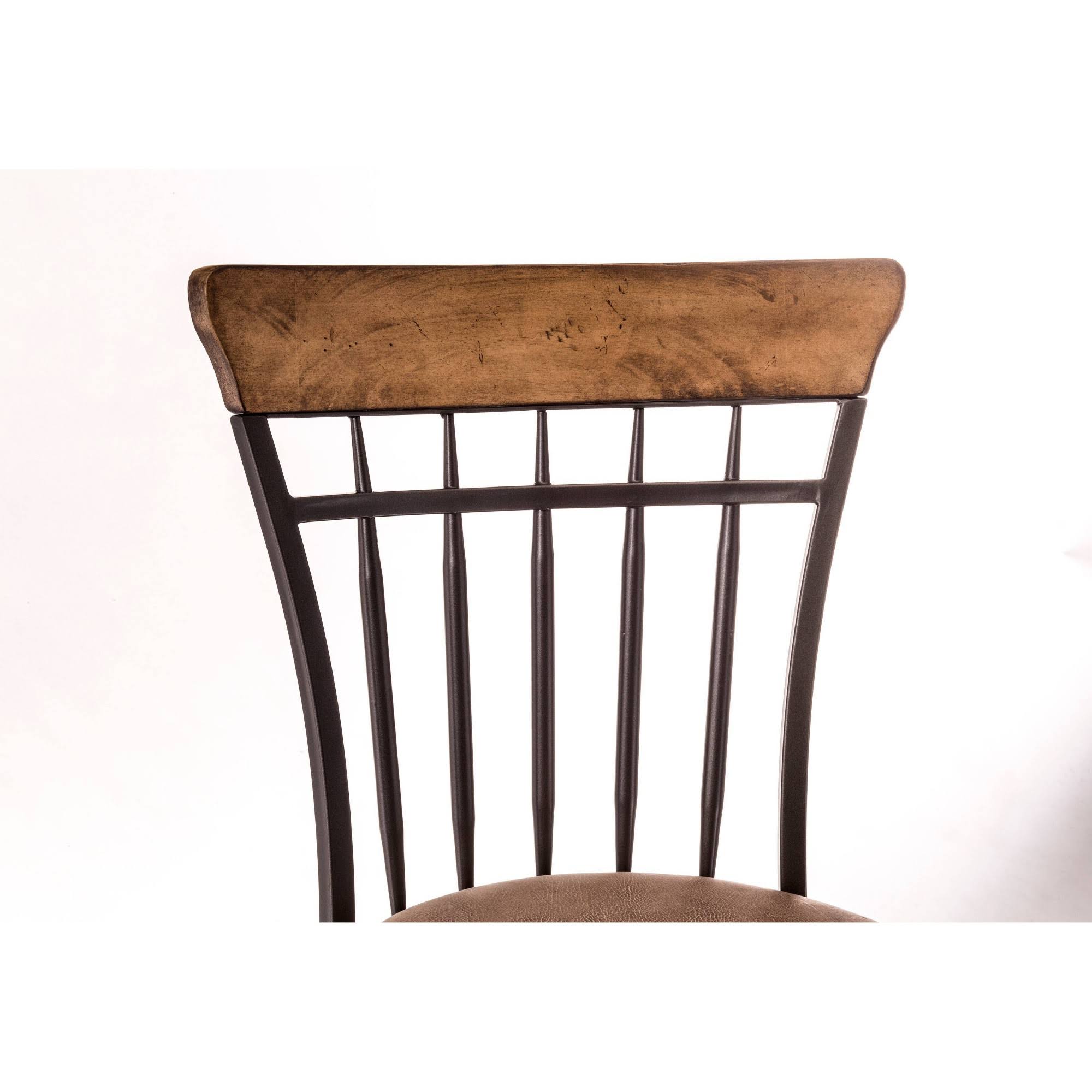 Hillsdale Charleston Swivel Vertical Spindle Counter Stool