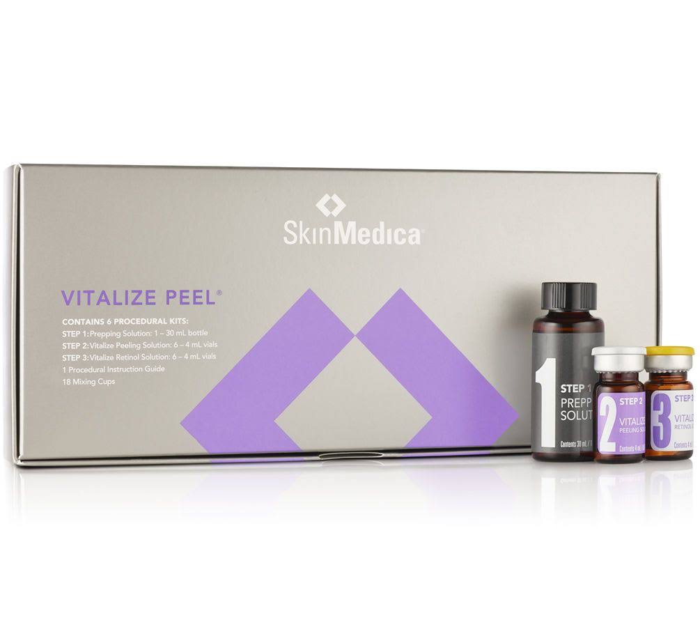SkinMedica Vitalize 6 Peel Kit with Retinol Solution