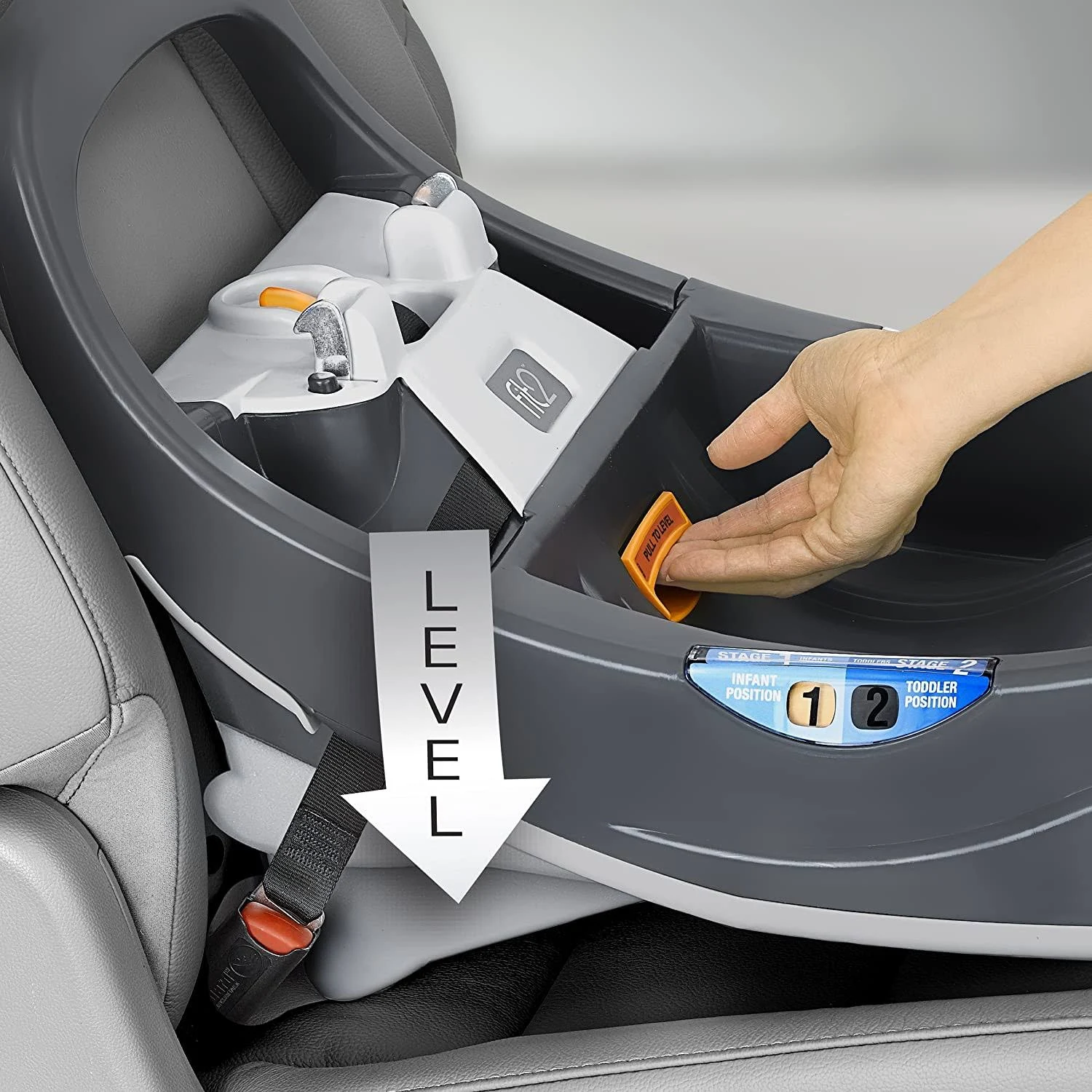 Chicco Fit2 Infant and Toddler Car Seat - Black