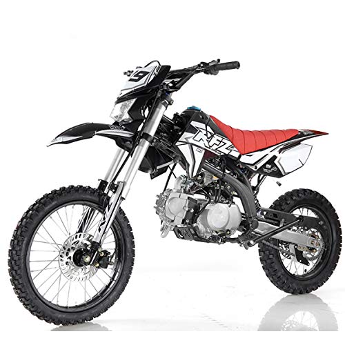 X-PRO 125cc Adult Gas Dirt Pitbike with Headlight, Black