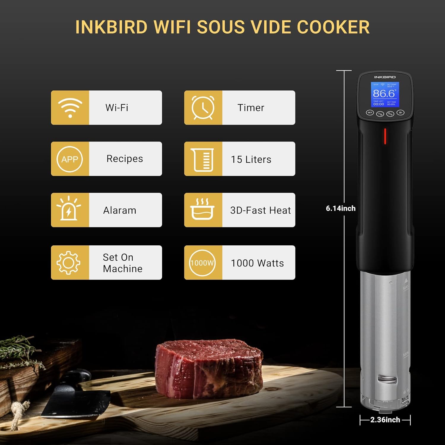 Inkbird Sous Vide Precision Cooker