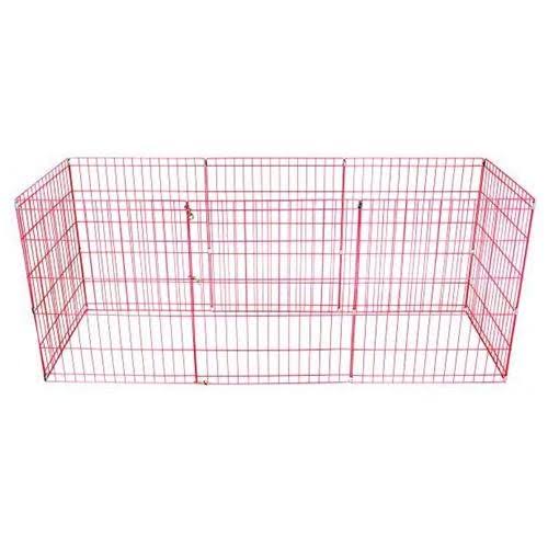 BestPet 36 Tall Pink Dog Playpen Crate Fence Pet Kennel Play Pen Exercise Cage -8 Panel