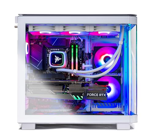 Skytech Gaming Chronos 3 Desktop PC, Ryzen 7 7700 3.8 GHz (5.3GHz), AMD RX 9070XT 16GB, 2TB Gen4 NVMe SSD, 32GB DDR5 RAM 6000 RGB