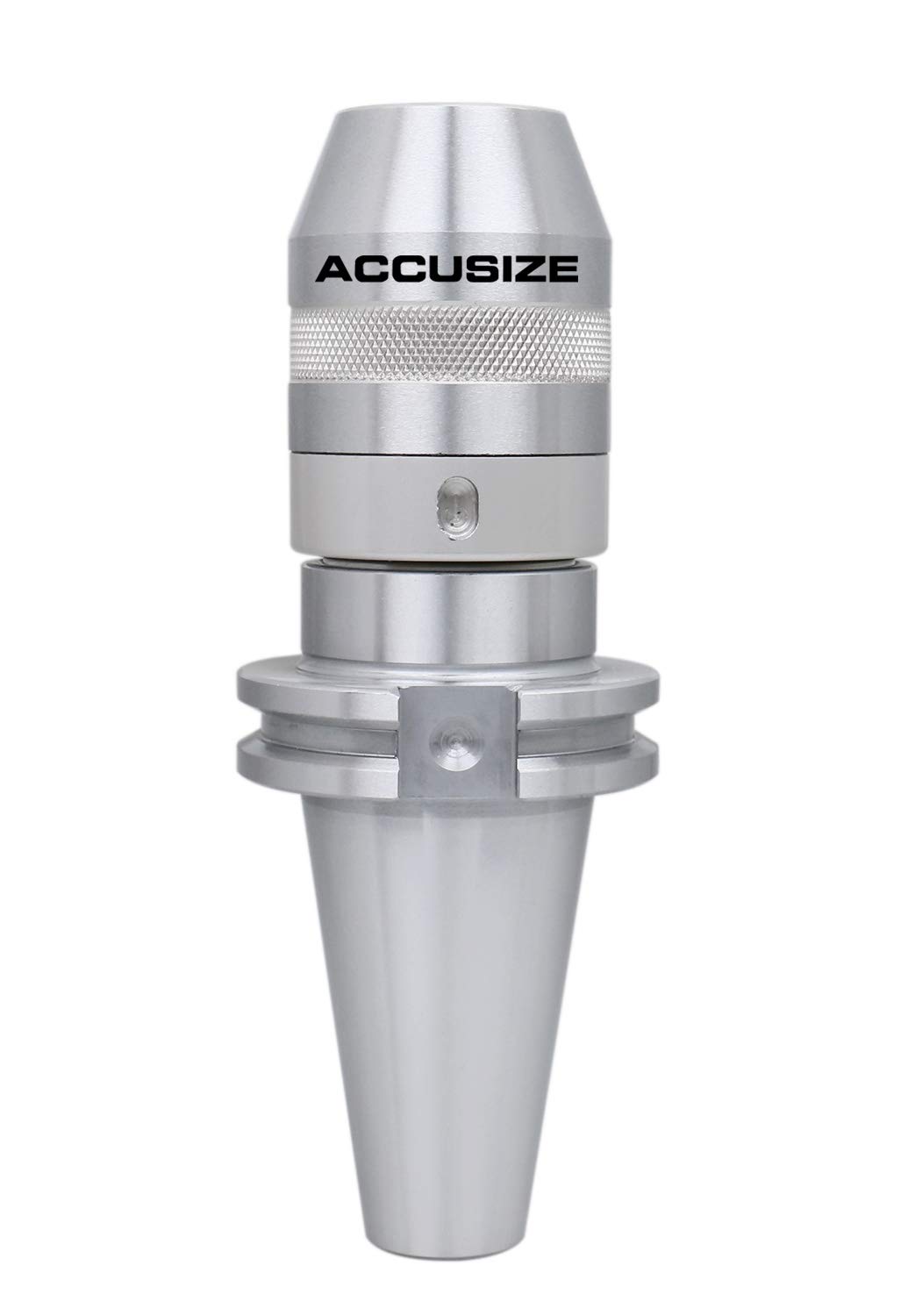 Accusize Industrial Tools 0-1/2'' Cat40 CNC Integral Keyless Drill Chuck, 0222-0890