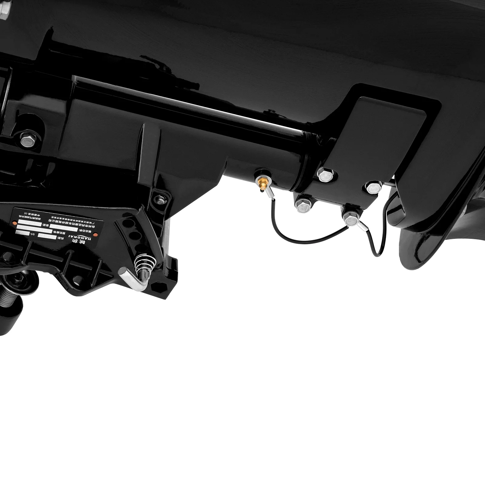 HANGKAI 2 Stroke 18HP Outboard Motor Boat Engine Water Cooling & CDI Short Shaft Marine Outboard Motor