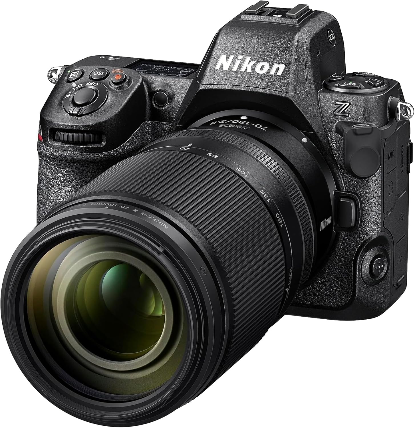 Nikon Z8 Professional Full Frame Mirrorless 8K Video & Stills Hybrid FX Camera Body with 70-180mm F2.8 Zoom Lens Kit 1695 Bundle with Deco Gear