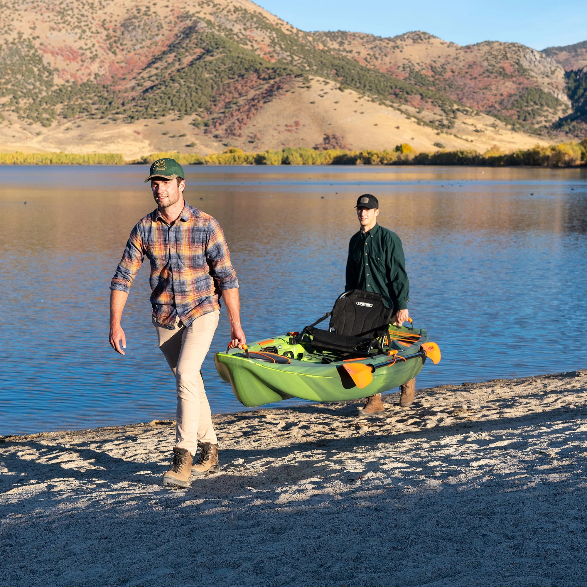 Lifetime Yukon Angler 116 inch Sit-on-Top Fishing Kayak, Lightning Fusion (90846)