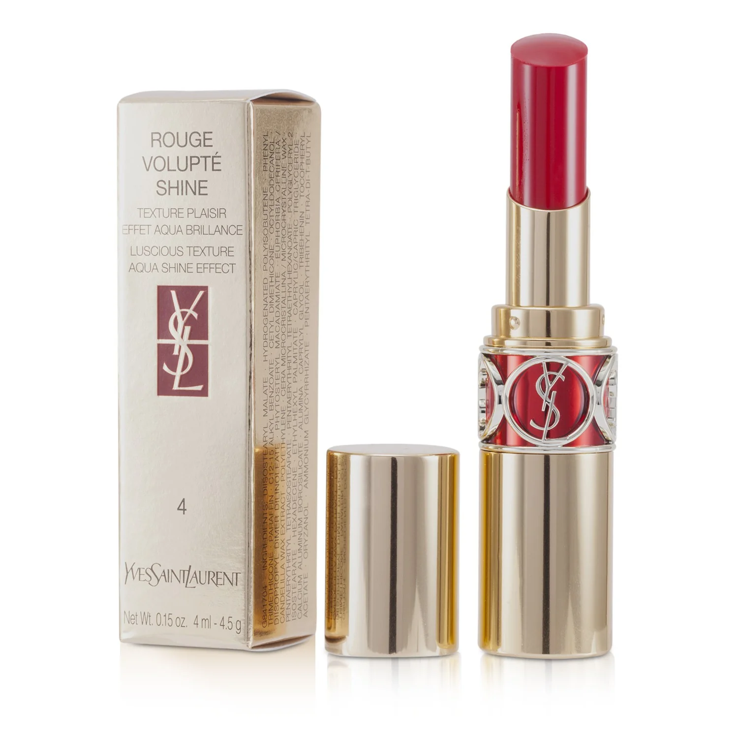 Yves Saint Laurent Rouge Volupte Shine - # 129 Carmine Retro 3.2g/0.11oz