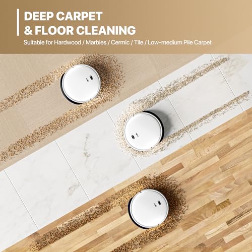 mollie Robot Vacuum and Mop Automatic Self-Charging Robotic Vacuum Cleaner - Smart Home Appliances