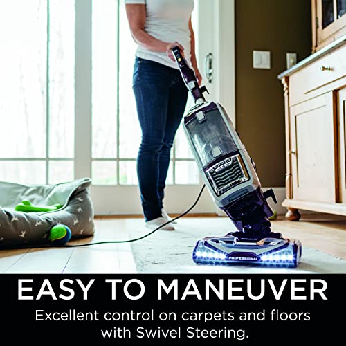 Shark NV752 Rotator Powered Lift-Away TruePet Upright Vacuum with HEPA Filter, Large Dust Cup Capacity, LED Headlights, Upholstery Tool