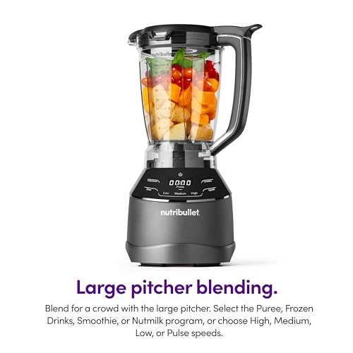 NutriBullet Triple Prep System NBKS50100 Dishwasher Safe Plastic food blender