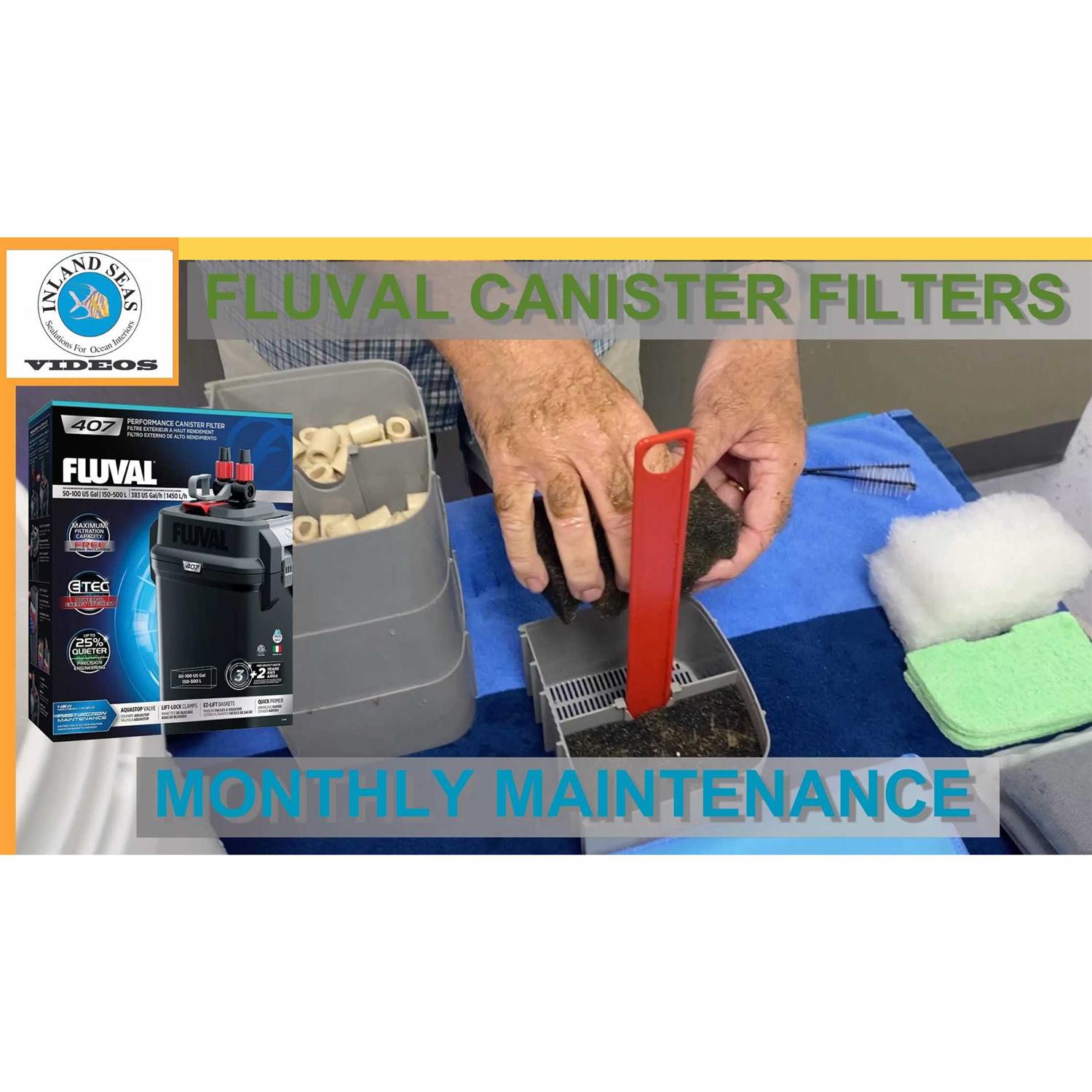 Inland Seas Fluval Bundle of 6 Replacement Media for 306/307 Aquarium Filters Package - Pet Supplies online store
