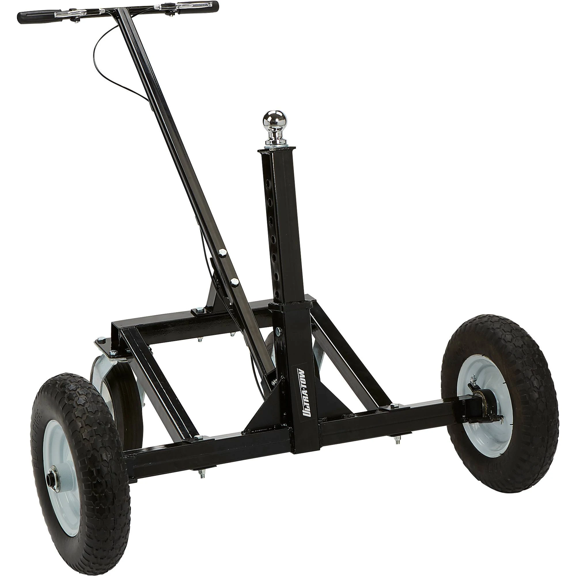Ultra-Tow Heavy-Duty Adjustable Trailer Dolly with Brake - 1200-Lb. Capacity