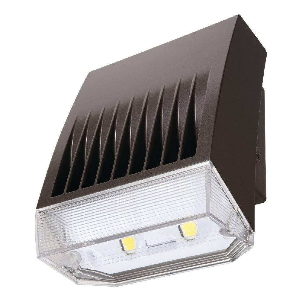 Lumark XTOR6BRL 58W Crosstour Maxx LED Wallpack, Refractive Lens, 5000K, Carbon Bronze