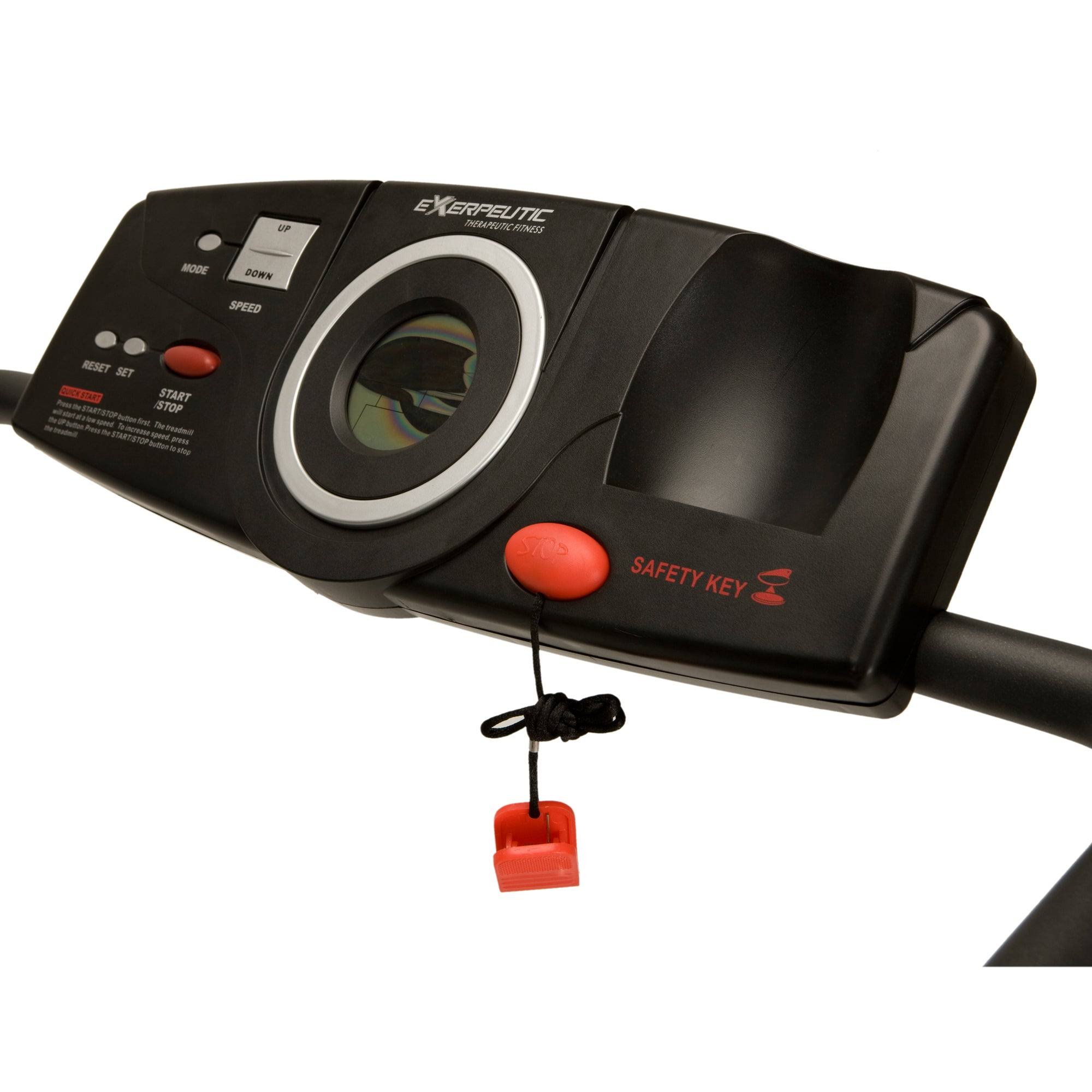 Exerpeutic TF1000 High Capacity Walk to Fitness Electric Treadmill