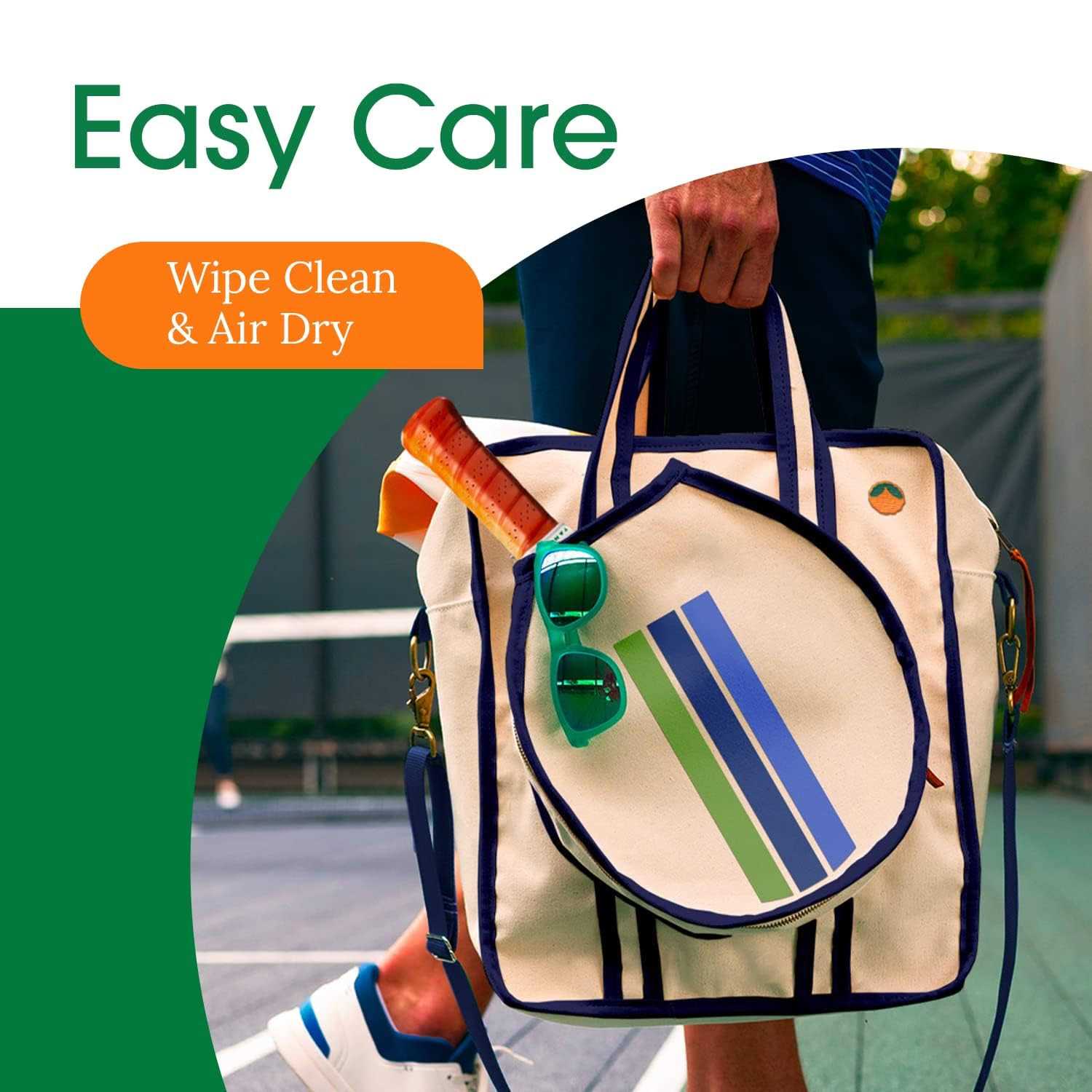 Tangerine Pickleball Bag for Women &amp; Men Cute &amp; Stylish Pickleball Accessories - Sports Supplies Online Store