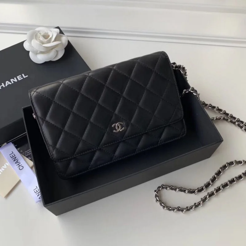 Chanel Class-Lambskin Wallet On Chain W-Ap0250