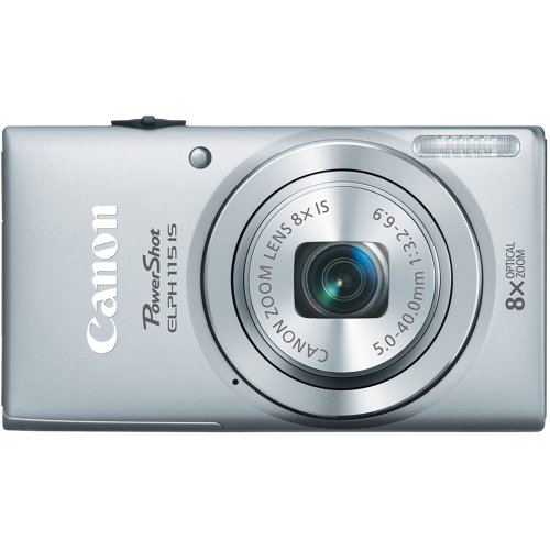 Canon PowerShot ELPH 115 is 16.0 MP Digital Camera with 8X Optical Zoom with a 28mm Wide-Angle Lens and 720p HD Video Recording (Blue)