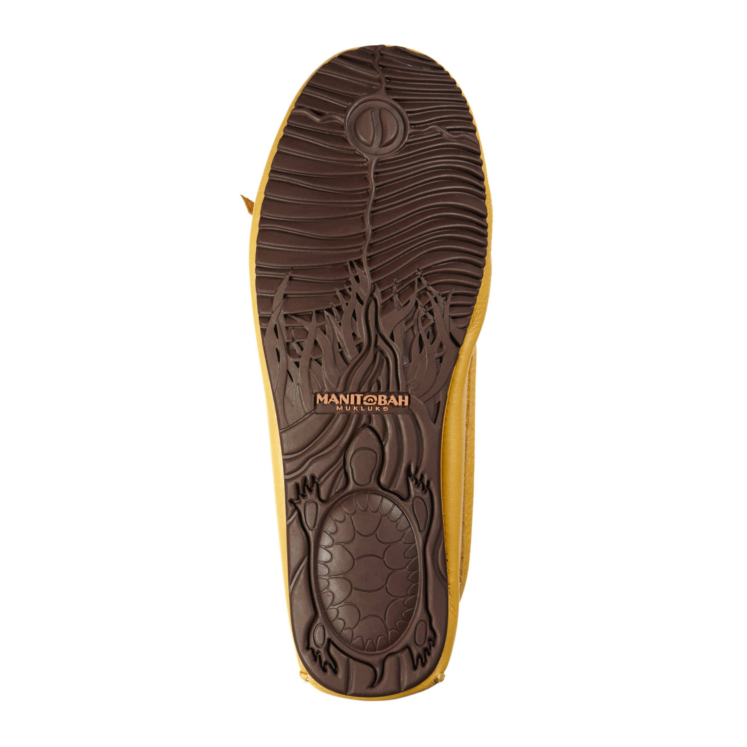 Canoe Grain Leather Tan Moccasin